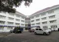 Lokasi halaman Gedung Mini Block Office Pemkot Malang. (Foto: Azmy/Tugu Jatim)