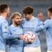 Nasib Aguero di Manchester City, antara Hengkang atau Bertahan? 9 Selebrasi saat Kun Aguero melakukan debut pertama usai pulih melawan Marseille. (Foto: Twitter @aguerosergiokun/Tugu Jatim)