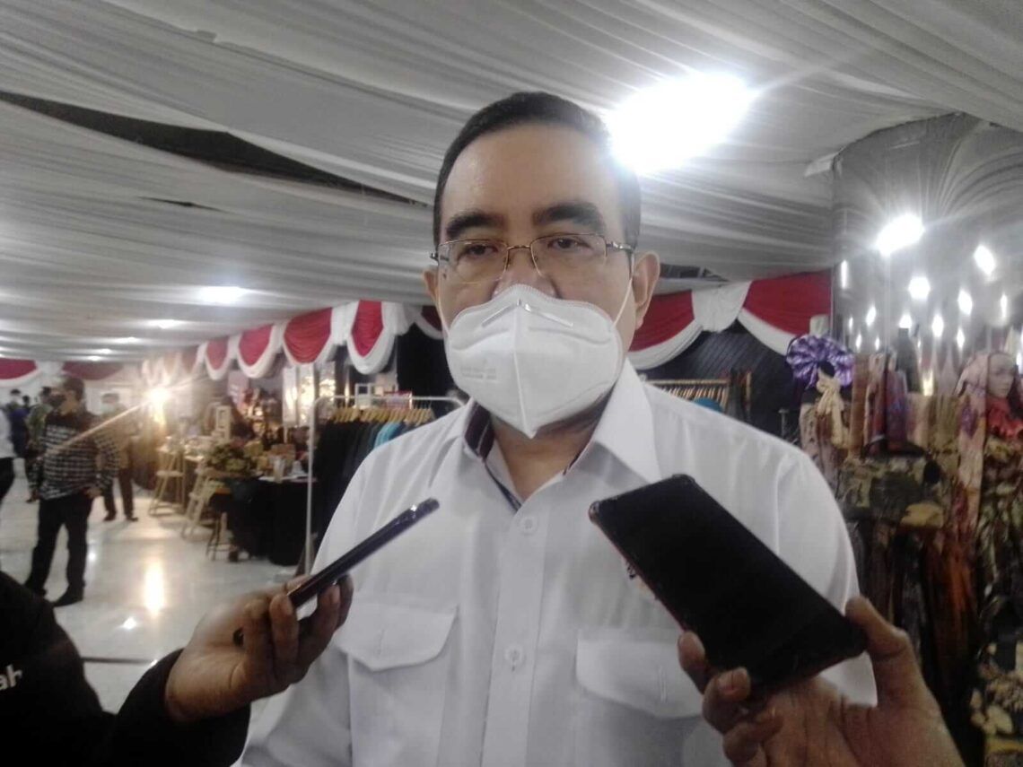 Ketua Umum Forkas Jatim: Dukung Program Pemerintah dengan Mencintai Produk dalam Negeri 1 Ketua Umum Forum Komunikasi Asosiasi (Forkas) Jawa Timur Eddy Widjanarko. (Foto: Rangga Aji/Tugu Jatim)
