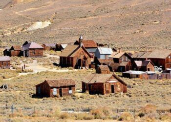 Kota Bodie yang telah ditinggalkan. (Foto: snowcreekresort.com/Tugu Jatim)