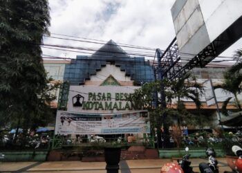 Pasar Besar Malang. (Foto: Azmy/Tugu Jatim)