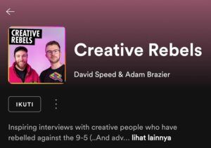 Podcast Creative Rebels (foto: spotify.com/creativerebels)