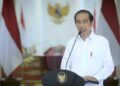 Presiden Joko Widodo (Jokowi) saat menyampaikan pernyataan di Istana Kepresidenan Bogor, Jawa Barat, Minggu (28/3/2021). (Foto: Sekretariat Presiden)