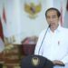 Jokowi Kutuk Aksi Teror Bom Makassar, Perintahkan Kapolri Segera Usut Tuntas 12 Presiden Joko Widodo (Jokowi) saat menyampaikan pernyataan di Istana Kepresidenan Bogor, Jawa Barat, Minggu (28/3/2021). (Foto: Sekretariat Presiden)