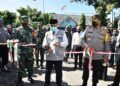 Bupati Malang Muhammad Sanusi saat meresmikan Kampung Tangguh Semeru di Kecamatan Gondanglegi, Kabupaten Malang. (Foto: IG Humas Protokol Kabupaten Malang/Tugu Jatim)
