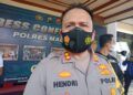 Kapolres Malang AKBP Hendri Umar akan terus menyelidiki kebenaran dari peristiwa penembakan ulama sekaligus YouTuber Gus Idris. (Foto: Rap/Tugu Jatim)