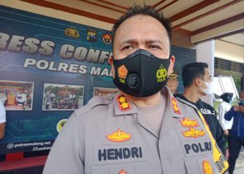 Kapolres Malang AKBP Hendri Umar akan terus menyelidiki kebenaran dari peristiwa penembakan ulama sekaligus YouTuber Gus Idris. (Foto: Rap/Tugu Jatim)