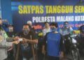 Peresmian program Sama Rasa di Kantor Satpas SIM Polresta Malang Kota, Selasa (22/09/2020). (Foto: Azmy/Tugu Jatim)