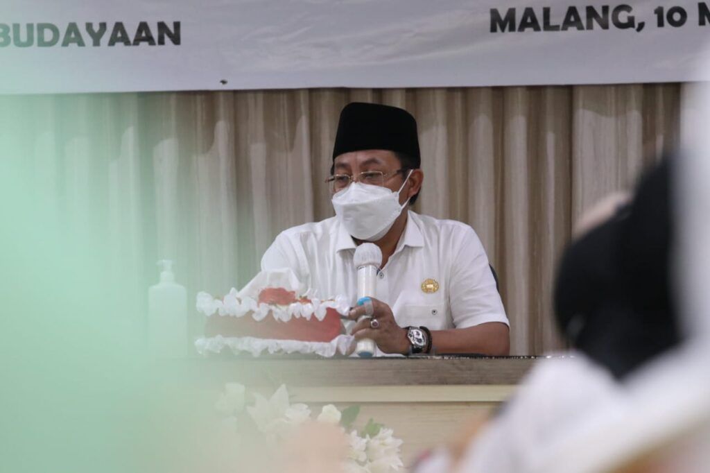 Wali Kota Malang Sutiaji bakal mulai sekolah tatap muka pada PPKM tahap 3. (Foto:Feni Yusnia/Tugu Jatim)