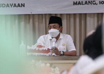 Wali Kota Malang Sutiaji bakal mulai sekolah tatap muka pada PPKM tahap 3. (Foto:Feni Yusnia/Tugu Jatim)