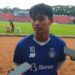 Septian Bagaskara, penyerang Persik Kediri menyatakan siap untuk bertarung bersama Persik Kediri di ajang Piala Menpora 2021. (Foto: NOE/Tugu Jatim)
