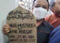Ustad Yusuf Mansur saat menghadiri pemakaman Habib Musthofa bin Jafar Assegaf yang meninggal pada Minggu (14/03/2021). (Foto: IG @yusufmansurnew/Tugu Jatim)
