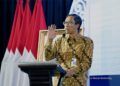 Direktur Jenderal Pengembangan Ekspor Nasional Kasan saat memberikan arahan pada Pra Rapat Kerja (Raker) Kemendag 2021 di Kantor Kementerian Perdagangan, Jakarta, Rabu (03/03/2021). (Foto: Dok Humas Kemendag/Tugu Jatim)