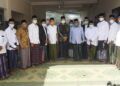 Anggota DPW PKS Jatim didampingi pengurus DPD Se-Malang Raya silaturahmi ke Kiai Marzuki Mustamar di Pesantren Sabilurrosyad Gasek pada Selasa (23/03/2021). (Foto: Dok/Tugu Jatim)
