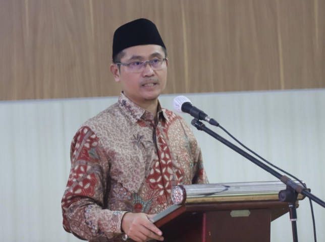 Plt Kepala BPJPH Kemenag RI Matsuki. (Foto: kemenag.go.id/Tugu Jatim)