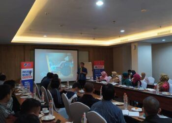 Program Inkubasi Bisnis Batch 3 yang dihelat oleh Indonesian Islamic Business Forum (IIBF) Malang Raya di Hotel Whiz Prime, Kota Malang, Selasa (30/03/2021). (Foto: Azmy/Tugu Jatim)