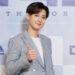 Chanyeol EXO saat menghadiri konferensi pers film “The Box”, Kamis (18/03/2021). (Foto : Instagram/@koreadispatch)