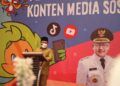 Wali Kota Malang Sutiaji saat memberikan sambutan di pelatihan medsos untuk ASN Senin (22/03/2021). (Foto:Feni Yusnia/Tugu Jatim)