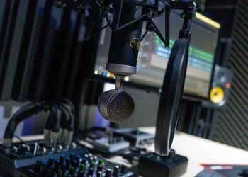 Ilustrasi studio untuk podcast. (Foto: Pixabay) rekomendasi podcast