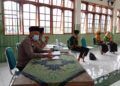 Acara penjaringan gagasan pelajar yang digelar oleh IPNU & IPPNU Kabupaten Trenggalek, Senin (22/3/2021). (Foto : Zamz/Tugu Jatim)