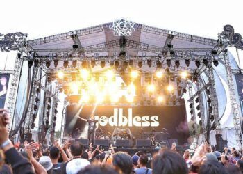 Ilustrasi konser musik. (Foto : Instagram/@godblessrocks) kapolri izinkan acara musik konser musik