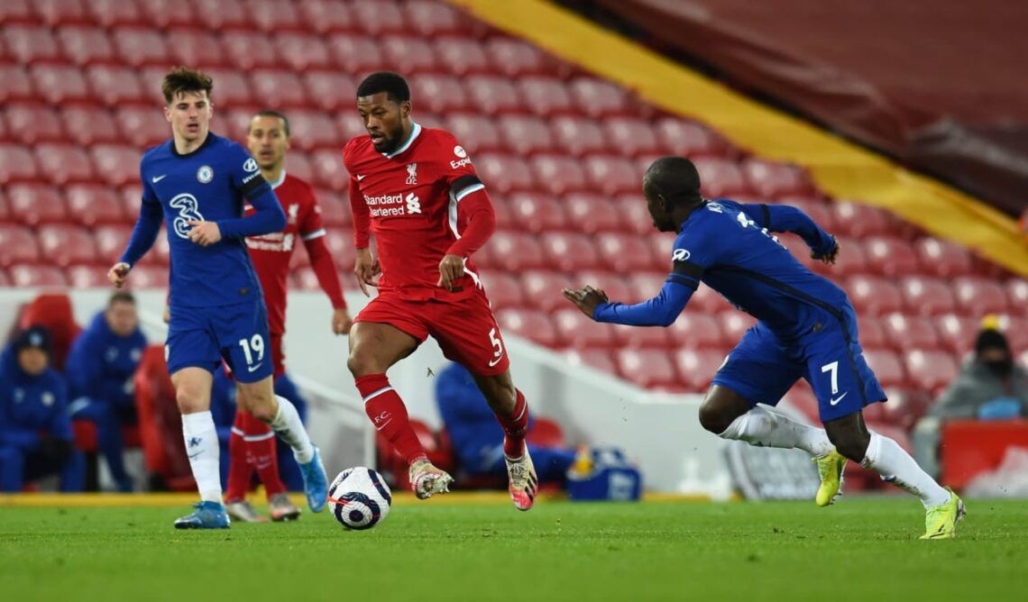 Liverpool kala menjamu Chelsea di Stadion Anfield. (Foto: Twitter/@LFC) tugu jatim
