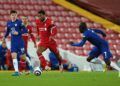 Liverpool kala menjamu Chelsea di Stadion Anfield. (Foto: Twitter/@LFC) tugu jatim