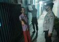 Petugas saat melakukan olah TKP di lokasi kejadian curanmor di Jalan Jaksa Agung Suprapto, Klojen, Kota Malang. (Foto : Humas Polresta Malang Kota) tugu jatim