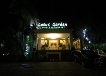 Hotel Lotus Garden, tempat lokasi dugaan kasus pembuhan perempuan muda di Kediri. (Foto: Dokumen/Tugu Jatim)
