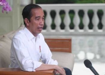 Presiden Joko Widodo (Jokowi) mengklarifikasi tentang isu yang beredar mengenai perpanjangan jabatan presiden hingga 3 periode. (Foto : Dokumen Sekretariat Presiden)