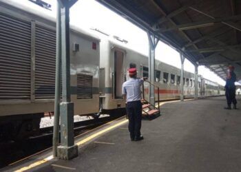 Suasana Stasiun Bojonegoro. (Foto: Dokumen)