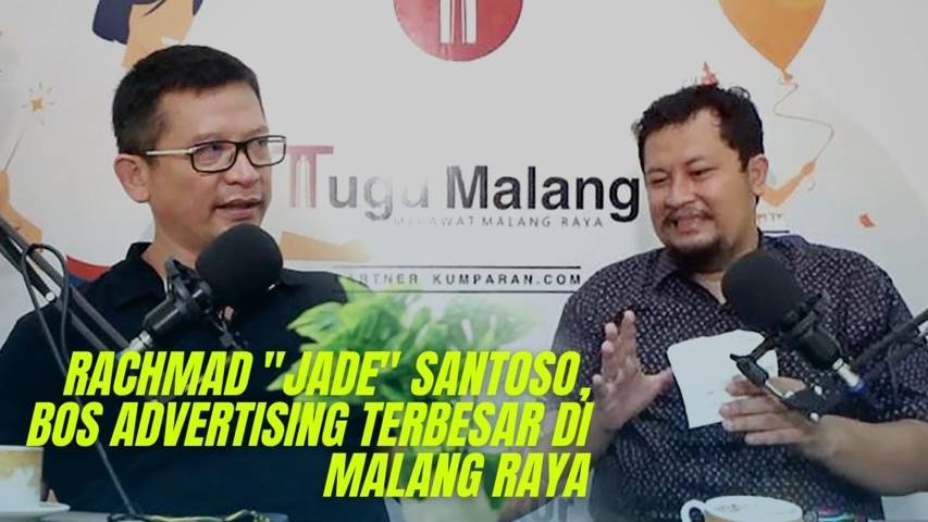 Owner Jade Indopratama Rachmad "Jade" Santoso dan CEO Tugu Malang Group Irham Thoriq. (Foto: Tugu Media Group/Tugu Jatim)
