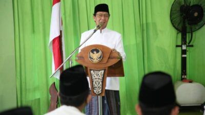 Bupati Tuban, H Fathul Huda saat kegiatan safari Ramadhan. (Foto: Humas Pemkab Tuban)