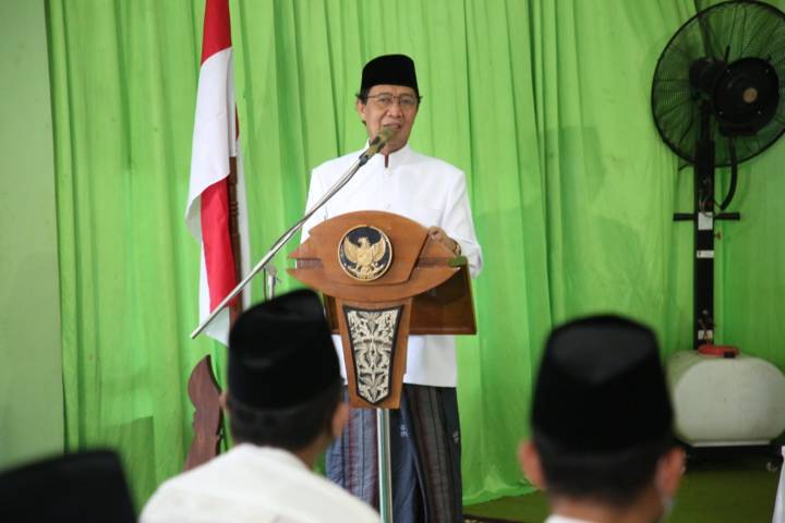 Bupati Tuban, H Fathul Huda saat kegiatan safari Ramadhan. (Foto: Humas Pemkab Tuban)