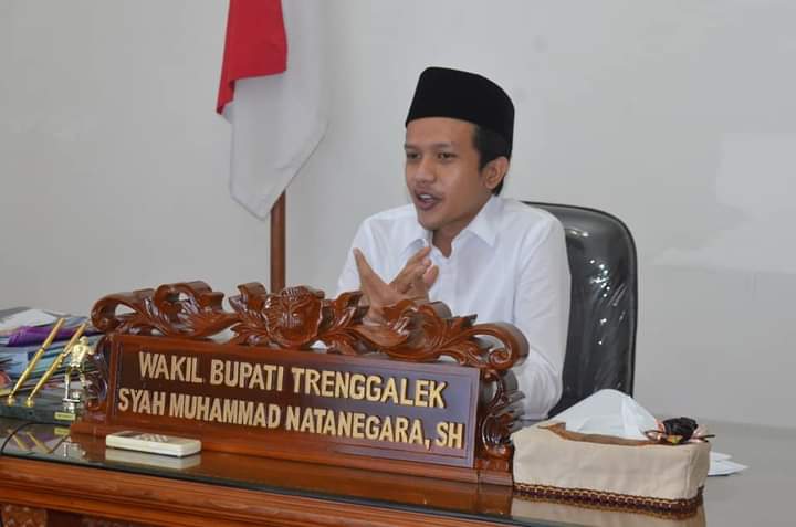 Wakil Bupati Trenggalek Syah M. Natanegara. (Foto: Zamz/Tugu Jatim)