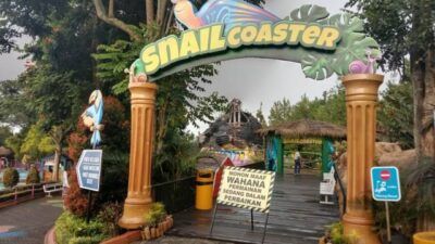 Wahana Snail Coaster di Jatim Park 2 Kota Batu. (Foto: Sholeh/Tugu Jatim)