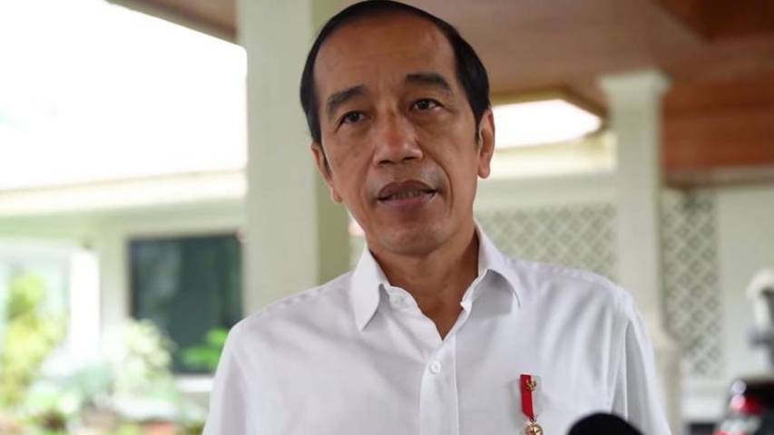 Presiden Joko Widodo (Jokowi) saat memberi ucapan duka cita atas bencana alam yang melanda NTT dan NTB. (Foto: Dok Sekretariatan Presidenan/Tugu Jatim)