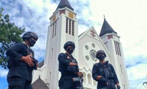 Pengamanan Perayaan Paskah di Malang, 300 Personel TNI/Polri Dikerahkan