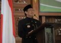 Bupati Tuban, H. Fathul Huda usai melantik pejabat Eselon II di lingkungan pemerintah Kabupaten Tuban, di pendapa Krida manunggal Tuban, Kamis (1/4/2021). (Foto: Humas Pemkab Tuban) pertumbuhan ekonomi tuban