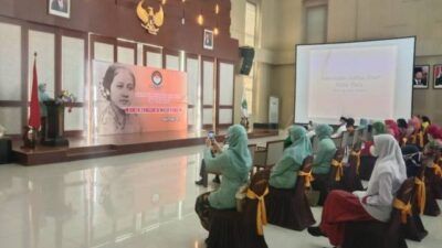 Peringatan Hari Kartini di Graha Pancasila Balai Kota Among Tani Kota Batu, Rabu (21/4/2021). (Foto: M Sholeh/Tugu Malang/Tugu Jatim)