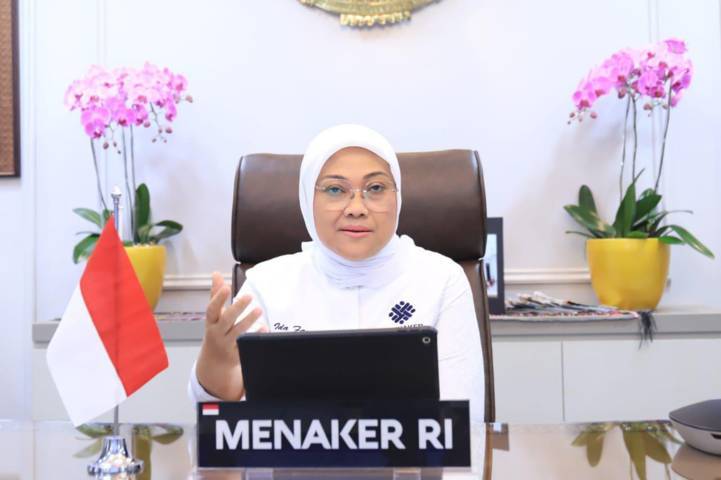 Menteri Ketenagakerjaan, Ida Fauziyah. (Foto: Dokumen/Kementerian Ketenagakerjaan)
