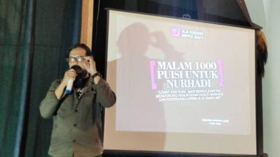 AJI Kediri Lawan Kekerasan lewat Puisi untuk Dukung Jurnalis Tempo Nurhadi