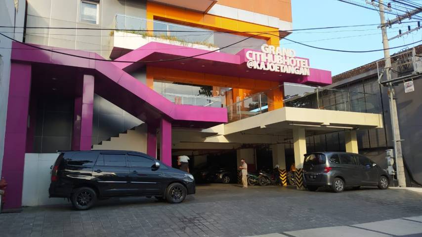 Suasana salah satu hotel di Kota Malang selama pelarangan mudik pada 6-17 Mei 2021. (Foto:Azmy/Tugu Jatim)