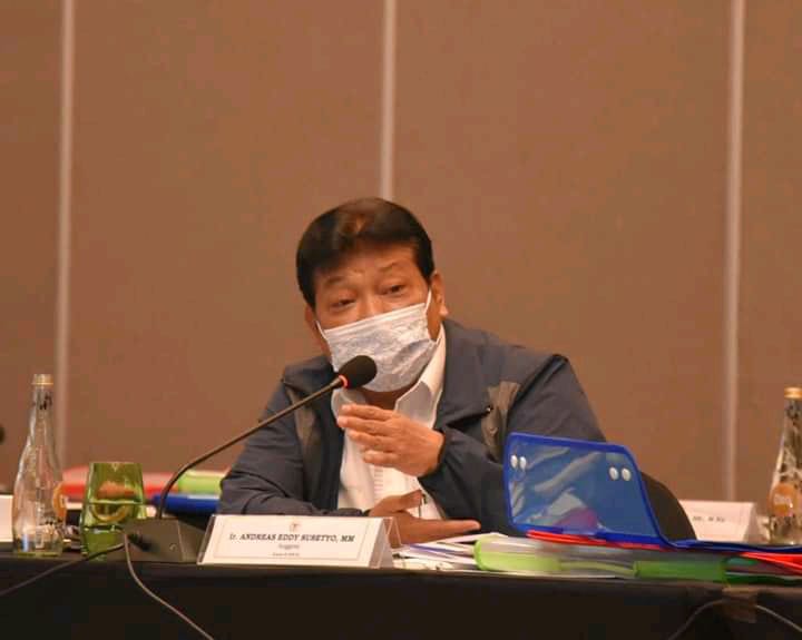 Anggota Komisi XI DPR RI Ir Andreas Eddy Susetyo yang menolak Tax Amnesty Jilid 2. (Foto: Dokumen)
