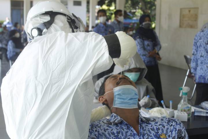 Usai Libur Lebaran, 139 Pejabat di Kabupaten Kediri di Rapid Test Antigen