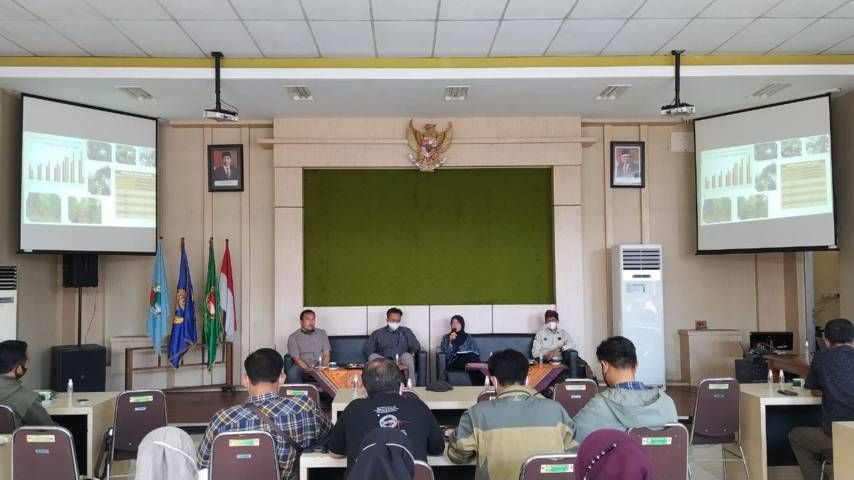 Konferensi pers Balai Besar Taman Nasional Bromo Tengger Semeru (TNBTS) di Malang, Sabtu (05/06/2021). (Foto:Azmy/Tugu Jatim)