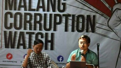 Salah satu kegiatan Malang Corruption Watch (MCW). (Foto:Dokumen/Tugu Jatim)