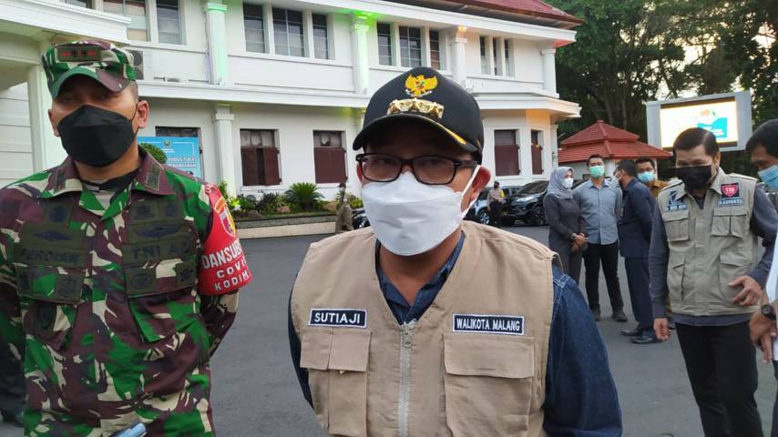 Wali Kota Malang Sutiaji masih mempertimbangkan untuk memberlakukan jam malam untuk cegah Covid-19 menyebar. (Foto:Azmy/Tugu Jatim)