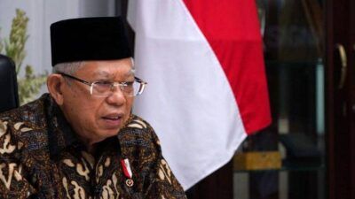 Wakil Presiden (Wapres) RI Ma'ruf Amin mendorong produk Indonesia kuasai pasar halal dunia menggunakan langkah-langkah strategis. (Foto: setkabgoid/Tugu Jatim)