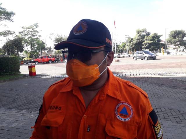 Kepala Badan Penanggulangan Bencana Daerah (BPBD) Kota Agung Sedayu. (Foto: Sholeh/Tugu Jatim)